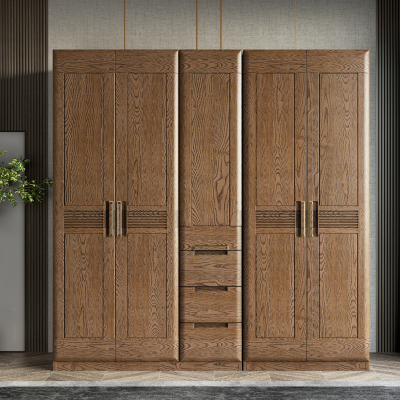 塞纳左居(sena zuoju) 衣柜 白蜡木实木衣柜 北欧实木卧室衣柜 现代