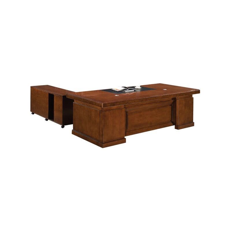 企诺 油漆桌老板桌班台 2400X1100X760mm图片