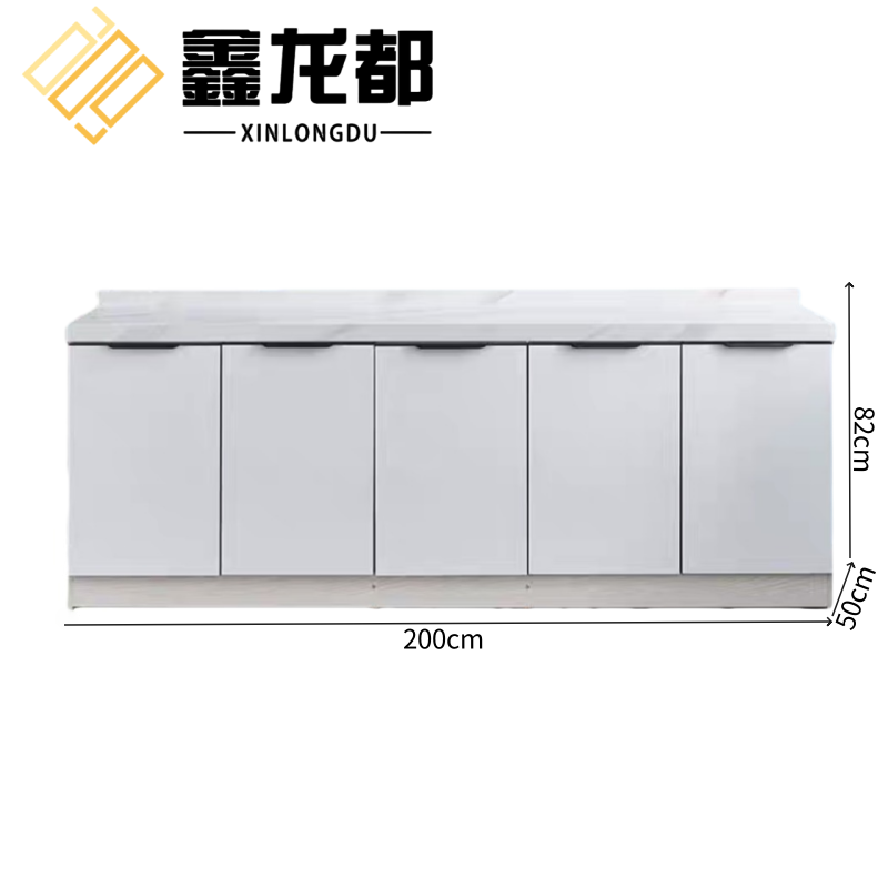 鑫龙都 平面橱柜五门 台