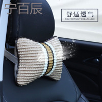 汽车车椅看靠枕头枕颈枕一对装时尚开车舒适护颈枕车用颈椎枕头