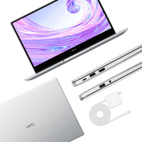 华为(HUAWEI) MateBook D 酷睿十代 i7-10510U 8GB 512GB纯固态 2GB 14英寸 全面屏 轻薄 多屏协同便携 笔记本电脑 商务办公 Win10