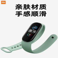 小米手环5/NFC版原装腕带 石墨黑 个性潮多彩替换带正品防丢防水表带透气吸汗时尚运动