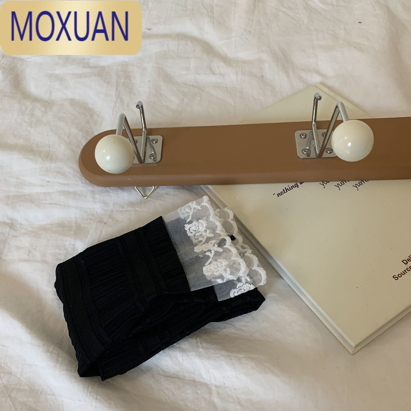 MOXUAN夏季蕾丝薄款防晒遮纹身女开车宽松冰丝袖套手臂套袖手套