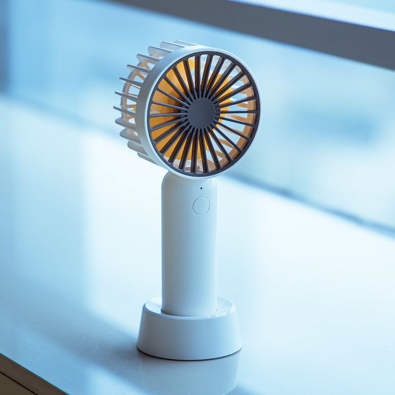小米有品bcase小风扇手持迷你小型usb电风扇可充电便携式随身桌面标配