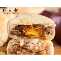 知味观筒装苏式月饼木糖醇蛋黄五仁270g/筒