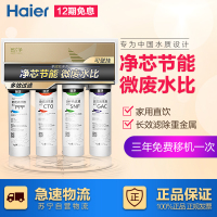 海尔(Haier)净水器 家用直饮 100G大通量 可壁挂纳滤反渗透纯水机(高净版)