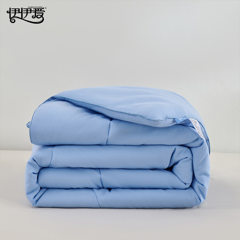 伊伊爱 YJD25360 全棉纯色春秋被 150*200cm高清大图