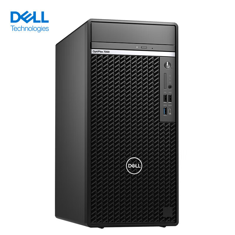 戴尔(DELL)OptiPlex 7000MT台式电脑 23.8英寸显示器 i7 8G 1T+256G固态 DVDRW