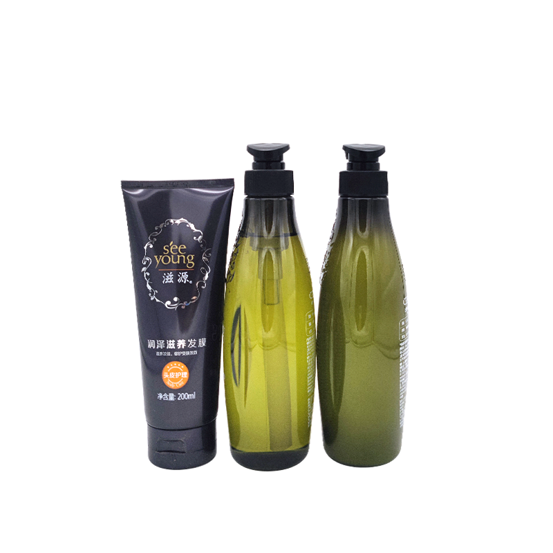 滋源无患子洗发水+无患子护发素+滋养发膜套装高清大图