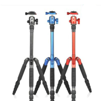 思锐SIRUI T-005SK+B-00R(红色)三脚架套装 便携微单迷你旅行专业单反相机三角架