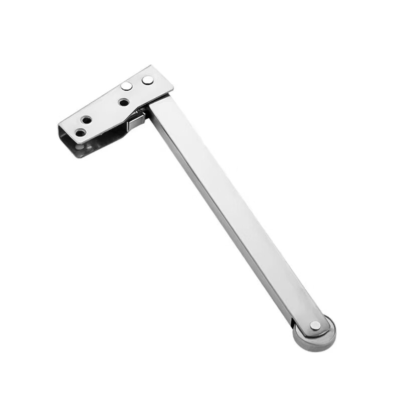 泰尼珂 防火门厚顺位器开门器消防门通道闭门弹簧顺序器双开门关门辅助器 304不锈钢顺位器【金属轮】