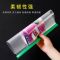 A4拉杆夹透明文件夹简历试卷收纳袋学生文件袋办资料册夹办公用品 白色10个 1厘米杆[加厚款]