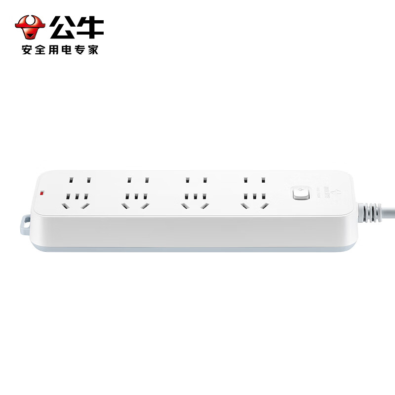 公牛智能防雷USB充电器GZL10 65W快充多口安全防护小巧便携高清大图