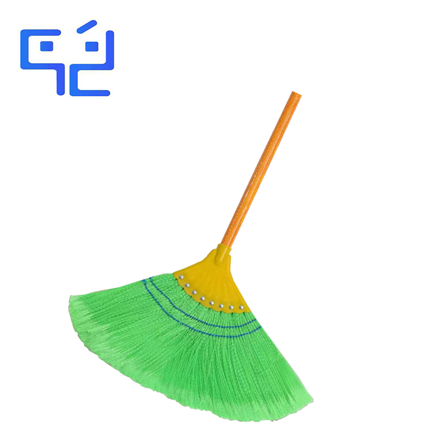 万允 塑料丝扫把 绿色/个(绿色)高清大图