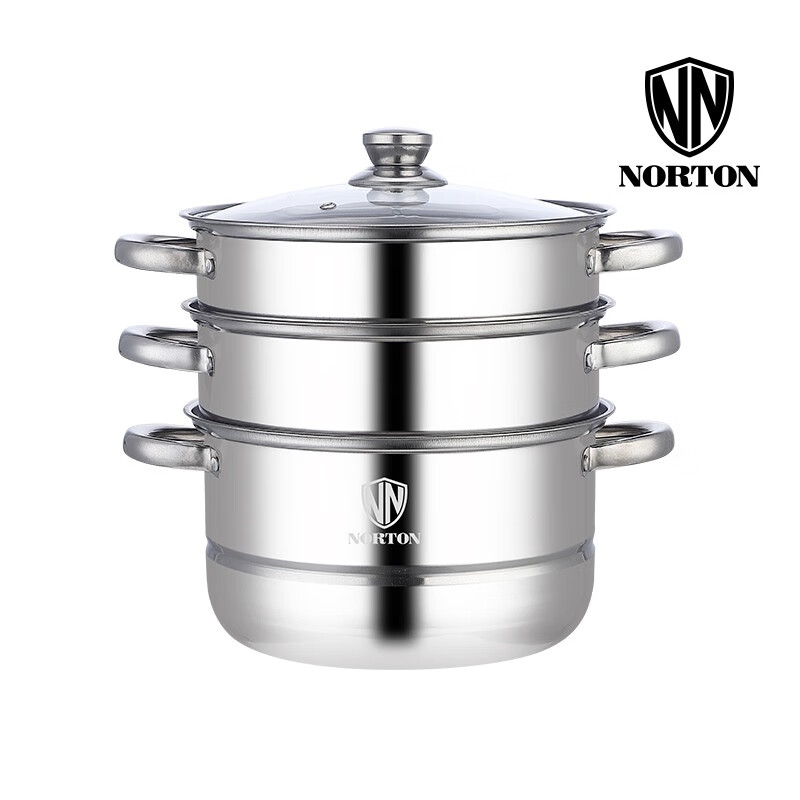 NORTON 欧克斯三层蒸锅2ZOKS026