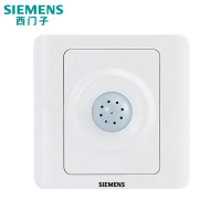 西门子(SIEMENS)5UH82237NC01开关插座面板 声光控开关 远景雅白色 延时开关 四线款(L.A.N.C)