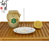 【中华特色】镇江馆 胡老三 洋槐蜂蜜 洋槐蜜 槐花蜜1800g（450克*4瓶） 玻璃瓶装 液态蜜 华东