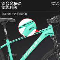 蘇寧官方自營永久牌山地自行车男士越野上班骑女大人成年变速双减震S1-PRO