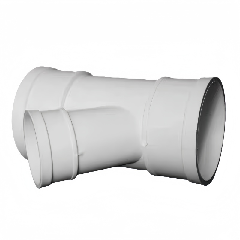 依诺九吉 PVC三通接头斜三通排水配件 多型号 个高清大图