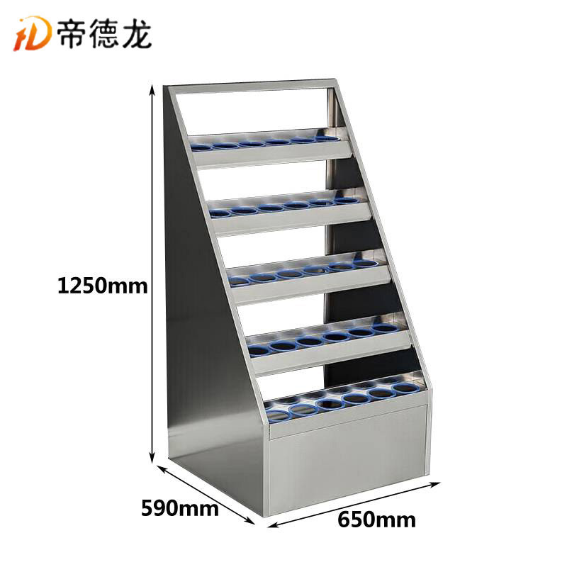 帝德龙水杯柜30位不锈钢存放柜JG7 650*590*1250mm