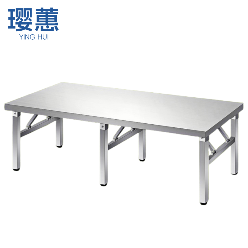 璎蕙 不锈钢桌子1.5m 张高清大图