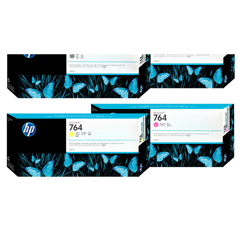 惠普(hp)764黑色灰盒 单位：个