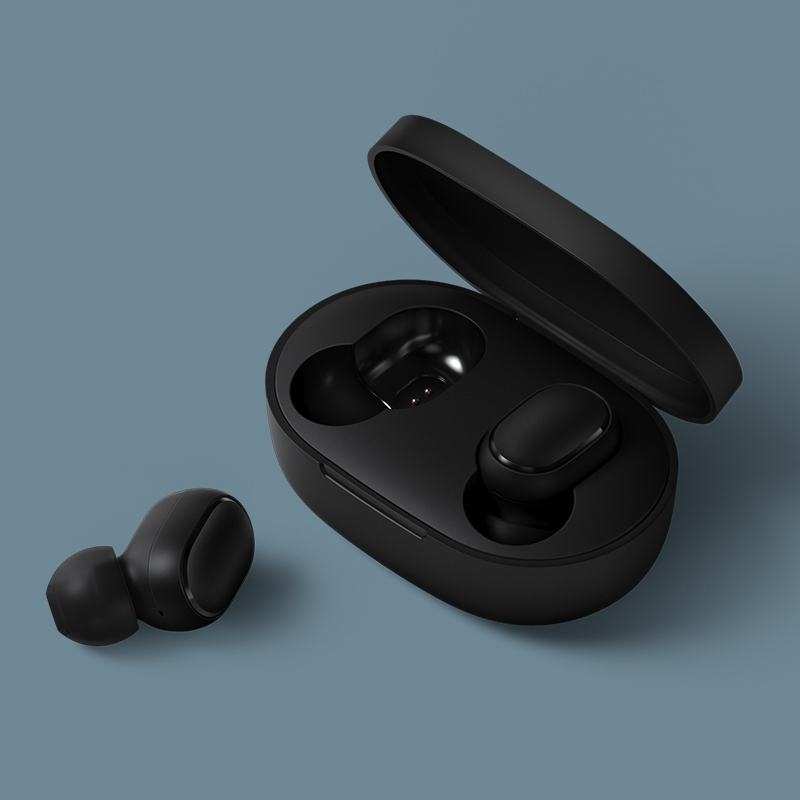 Redmi AirDots S 真无线蓝牙耳机 黑色急速秒连 单双使用 蓝牙5.0 游戏模式