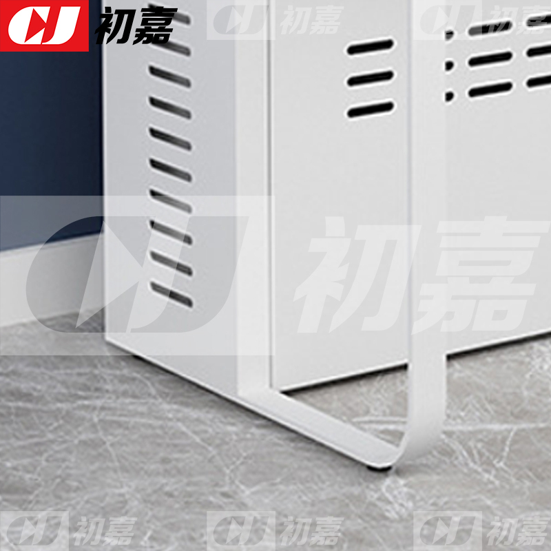 初嘉(CJ)钢架电脑桌培训桌机房电脑桌学习桌课桌 单人位D款