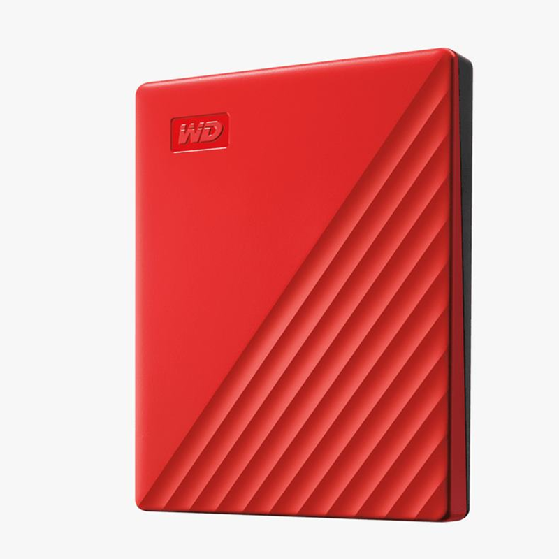 西部数据(WD)4TB USB3.0移动硬盘My Passport随行版 2.5英寸 红色WDBPKJ0040BRD