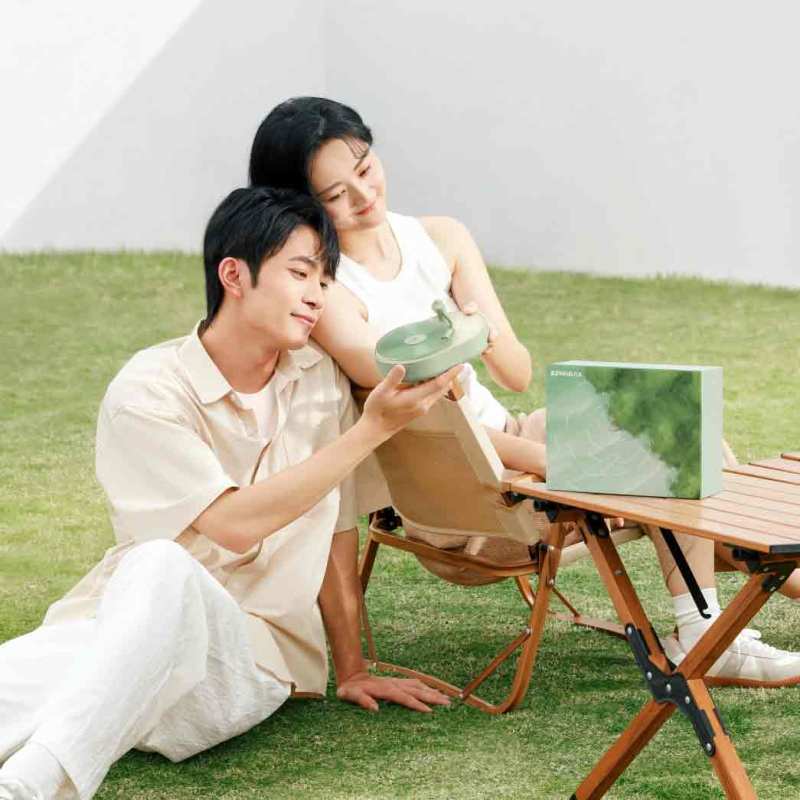 几光香薰音响冰奶绿10W BA1-LE高清大图