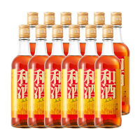 [和酒旗舰店]和酒 黄酒上海老酒金标 555ml*12瓶装 营养黄酒 整箱 实惠装