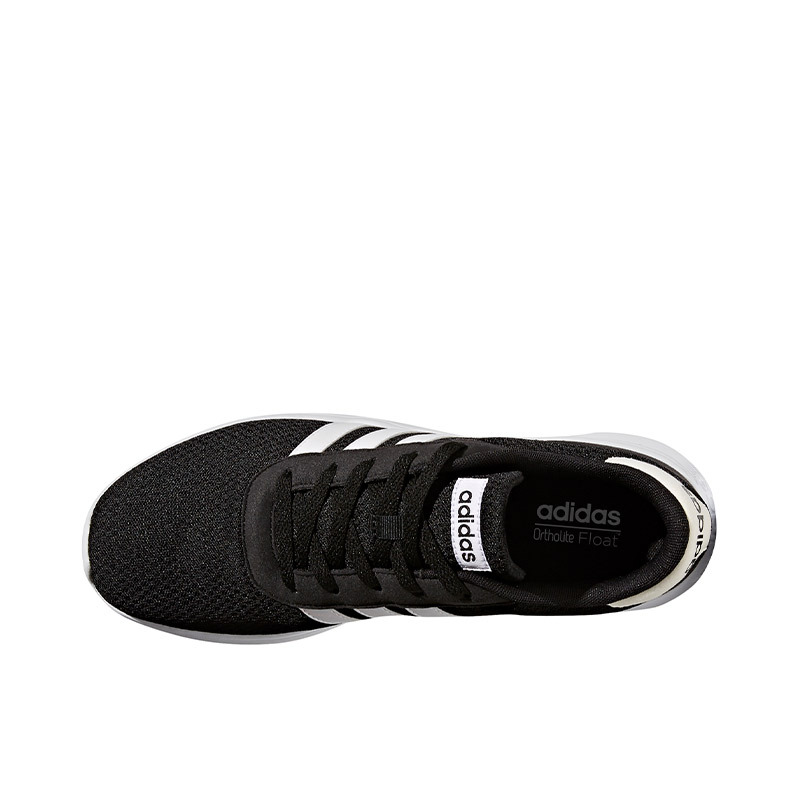 adidasLiteRacer休闲运动鞋黑白BB9774