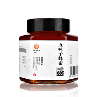 北京同仁堂蜂业五味子蜂蜜350g/瓶 天然农家自产土蜂蜜五味子蜜天然滋补蜂蜜 波美度 ≥43°