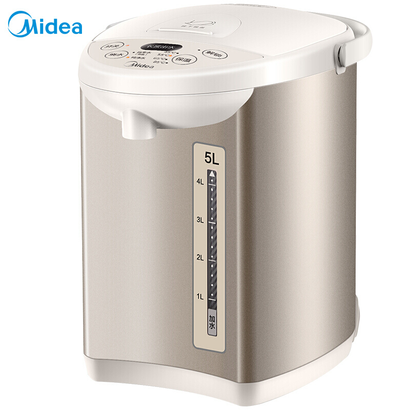 美的(Midea)电热水瓶热水壶电水壶304不锈钢水壶热水瓶多段温控电水壶烧水壶MK-SP50Colour201