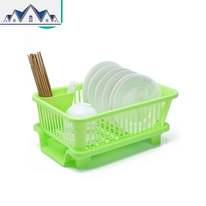 厨房放碗架 塑料用品沥水滴水碗碟架碗筷收纳置物架收纳盒收纳篮 三维工匠高清大图