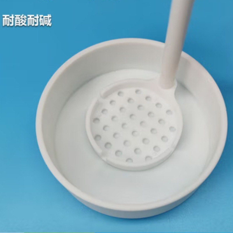 聚四氟乙烯花篮晶圆硅片清洗架显影碎片花篮架带隔点 带3凸点内径106mm