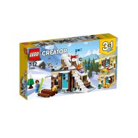 乐高(LEGO)Creator 创意百变 滑雪度假屋 31080 塑料积木玩具374块 7-12岁