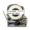 e代经典 12mm白底黑字标签色带 适用爱普生EPSON LW300;LW400;LW700;LW600P LK-4WB