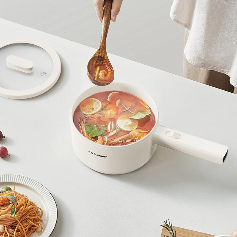 蓝宝(BLAUPUNKT)电煮锅电热锅=电蒸锅BP-DZG14 2L 带蒸笼高清大图