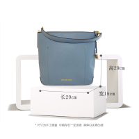 [直营]迈克·科尔斯(MICHAEL KORS)hayes水桶包单肩包斜跨包包手提包女包 软欧美时尚 牛皮 mk