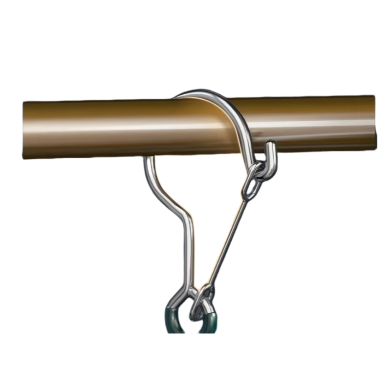 蕃蒂不锈钢晾晒架10夹个高清大图