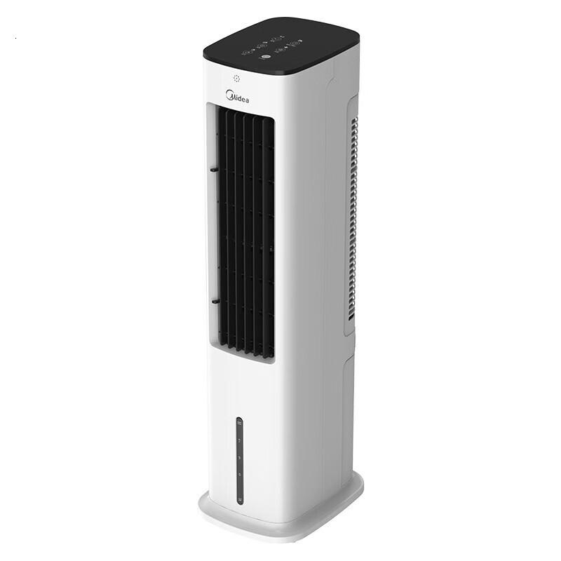美的(Midea)空调扇家用冷风扇立式遥控制冷家用卧室客厅塔式可移动水冷无叶塔扇ACA10XBR高清大图