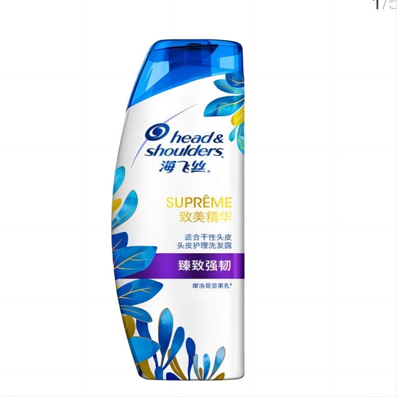 海飞丝洗发水致美强韧400ml 精油持久去屑强韧丰盈 新旧包装随机发货高清大图
