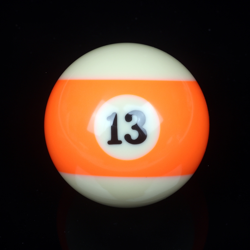 闪电客台球子单个散卖母球标准572mm美式黑八零球斯诺克桌球水晶球