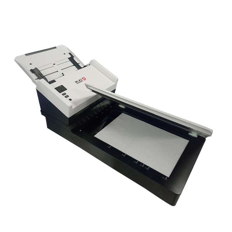 汉王(Hanvon)HW-68T国产扫描仪高速馈纸式+平板双平台A4幅面 彩色双面支持国产系统50ppm/100ipm高清大图