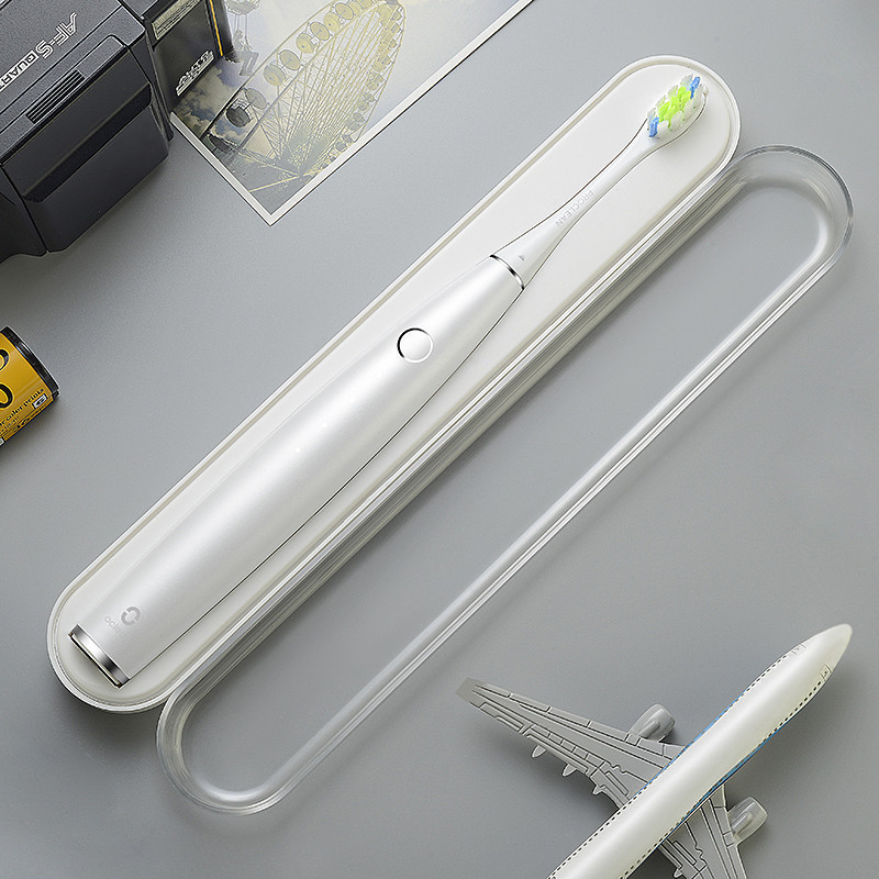 欧可林(Oclean) one智能声波电动牙刷家用成人款男女情侣超自动震动美白软毛 续航60天 珍珠白