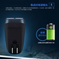 飞利浦(Philips)电动剃须刀PQ190男士刮胡刀 旋转式双刀头 充电式胡须刀 刀头水洗