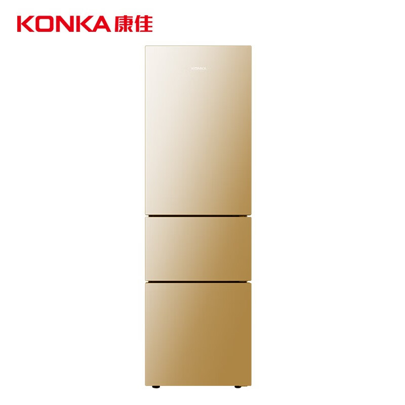 康佳(KONKA) 家用206升三门冰箱 风冷无霜 BCD-206WD3EGX