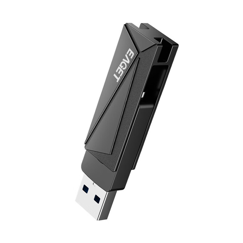 忆捷(EAGET)CF68 手机U盘Type-C USB3.2 双接口手机电脑多用 旋转金属优盘 128GB高清大图