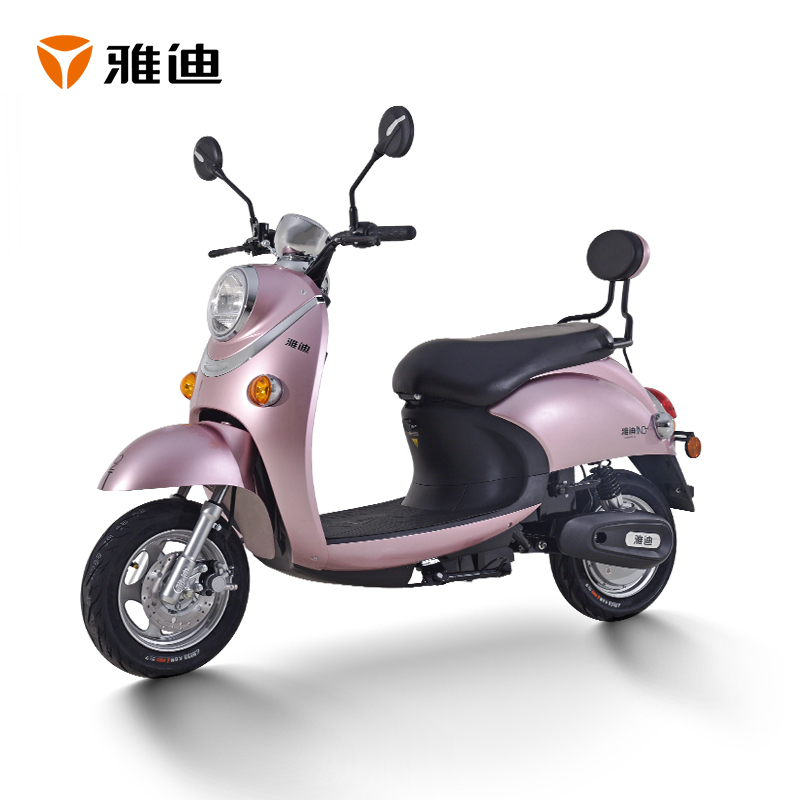 雅迪电动车电瓶车成人男女代步车电动轻便摩托车电动车米彩